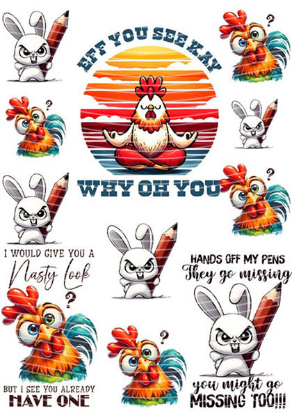 A5 Notebook Wraps-W-2717